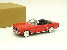 Solido SB 1/43 - Ford Mustang Cabriolet Rouge 1964