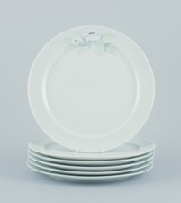 Tapio Wirkkala pour la ligne Rosenthal Studio. Lot de six assiettes en porcel...