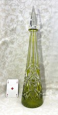 BACCARAT LAGNY BOGOTA DECANTER CARAFE ROEMER A VIN CRISTAL DE COULEUR COLORE AF