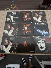 Lot De 9 Lp  X  33 Tours Vinyles De Serge Lama