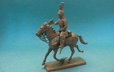 MOKAREX - Figurine publicitaire - Cavalier premier empire Dragon trompette 1809