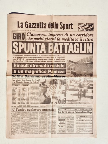Gazzetta dello sport juin - dello, 4