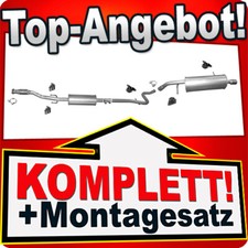 Pot d'échappement pour Citroen C3 II et DS3 1.4 16V VTi95 échappement