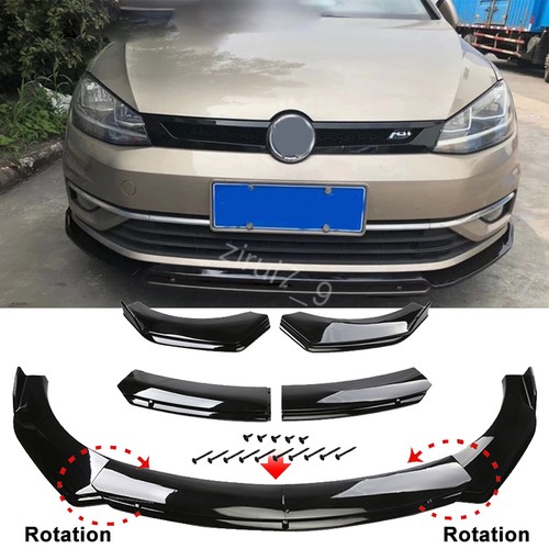 Car front bumper lip - front, spoiler