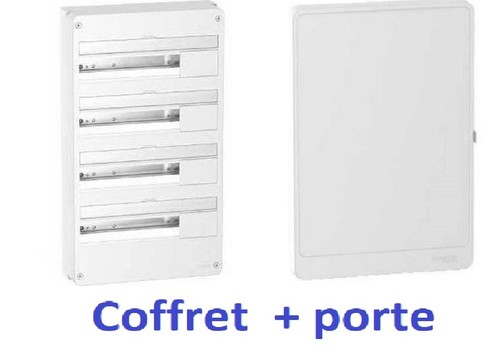 Coffret électrique modules - coffret, 72