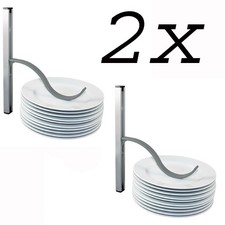 2X Support De Plat Pour
