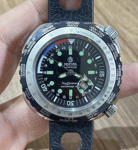 Vintage diver mortima - mortima, watch