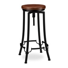 Tabouret de bar industriel  chaise haute industrielle stable 6,8 kg 80 kg