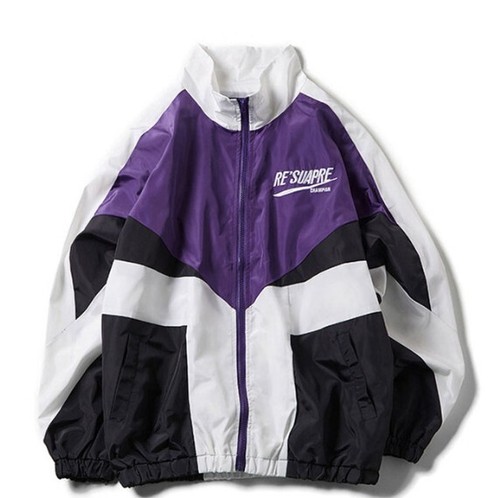 Veste violette imperméable