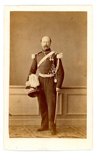 Cdv colonel josse - 1er, lancier
