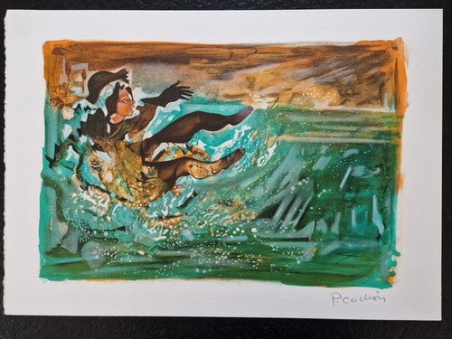 Pierre cadiou lithographie - pierre,