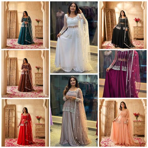 Lehenga choli party wear - party,