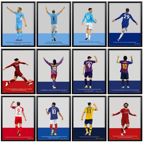 Famous soccer spoters poster - soccer,
