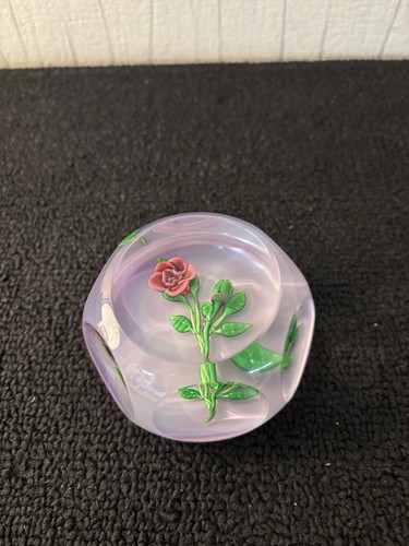 Presse papier rose cristal - presse,