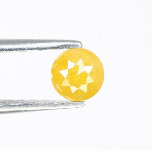 Diamant fantaisie rond taille
