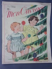 MON OUVRAGE Décembre 1953 N° 63 Mode Broderie Patron Tricot