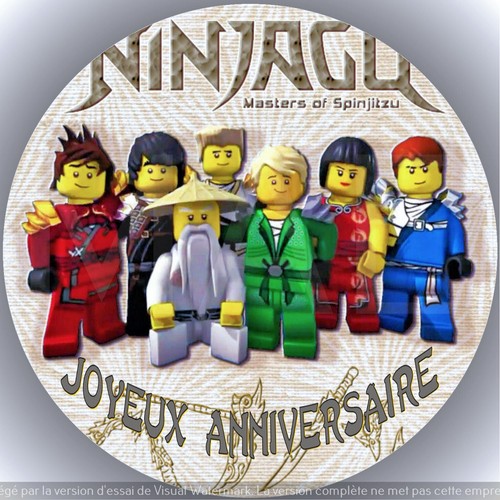 Ninjago décoration de - ninjago.,