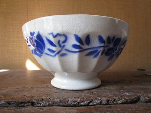 Grand bol ancien faïence - bol,