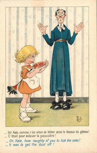 Carte postale kate comme - postale-oh!kate,