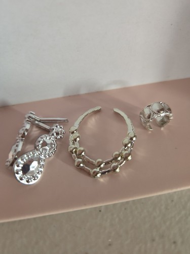 Barbie silver double - , row