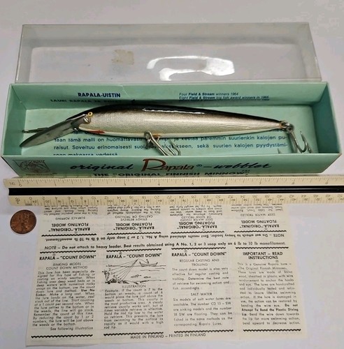 Vintage rare box rapala - in,
