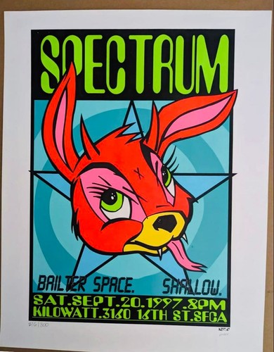 Affiche sérigraphiée Frank