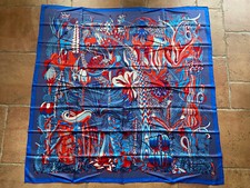 Foulard chale carré Hermès