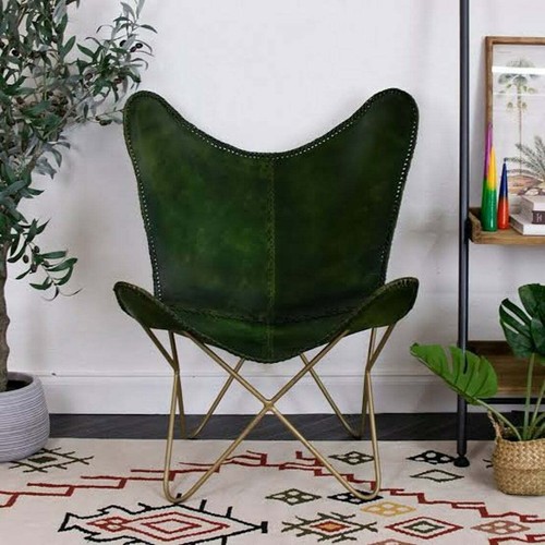 Chaises papillon vertes en - papillon,
