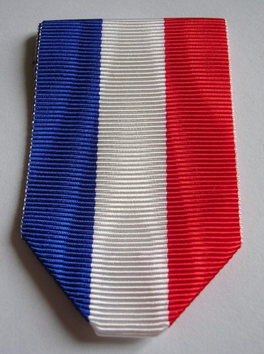 Ruban tricolore plié - , neuf