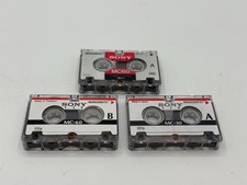 3X Sony Microcassette micro