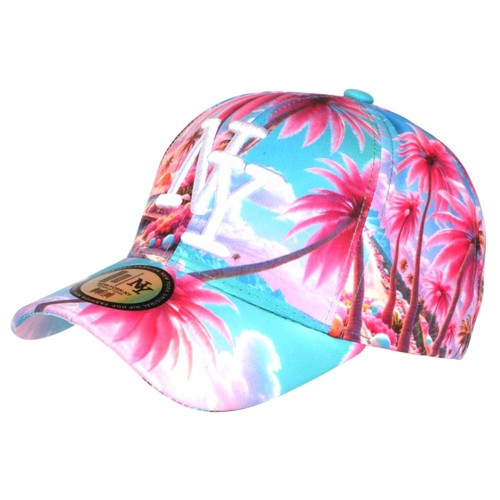 Casquette palmiers roses - ny,