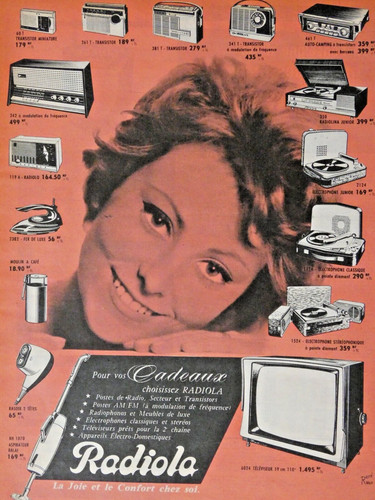 Publicité presse 1962 - de,