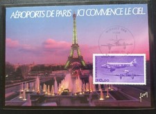 Carte Premier Jour 1986 Timbre