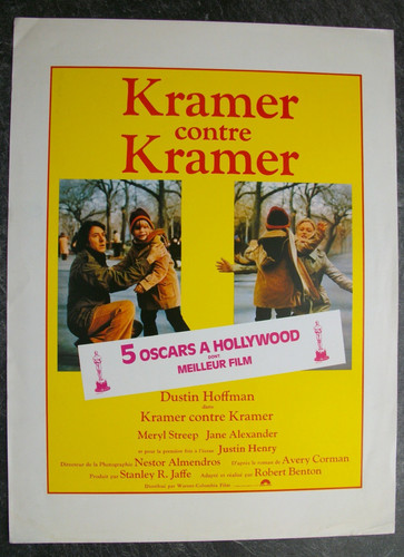 Kramer contre - kramer, /