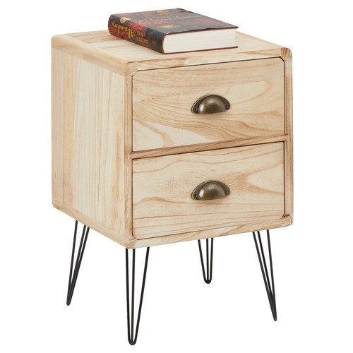 Table nuit chevet bois - chevet,