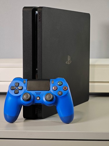 Console playstation slim - console,