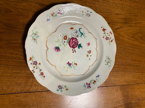Assiette ancienne - , en