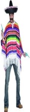 Smiffys Poncho, Multicolore 1