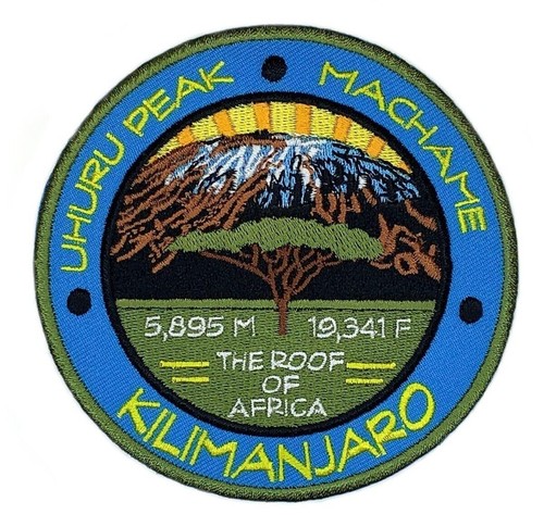 Patch mont kilimandjaro - kilimandjaro, uhuru