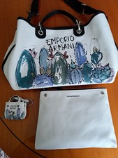 Emporio Armani  RARE Sac à main + Porte-clés NEUFS  EXCEPTIONNEL