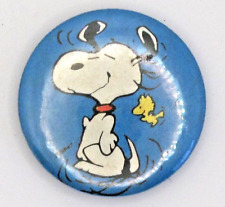 BADGE SNOOPY & WOODSTOCK SNOOPY ANCIEN MODELE Vintage #4/23 Rare