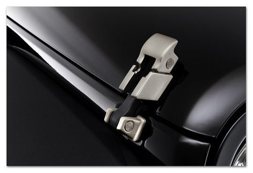 Attaches capot metal - 2, poli