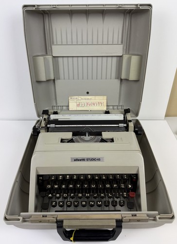 Olivetti studio manual - olivetti, 45