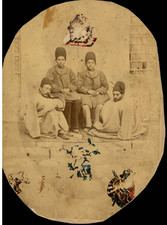 Portrait qajar elite young - portrait,
