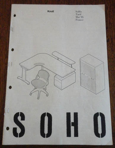 Catalogue meubles knoll soho - meubles,