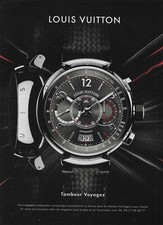 Publicité Papier - Montre Louis VUITTON de 2011