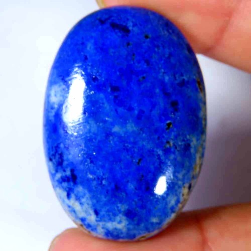 Cabochon ovale lapis lazuli - en, lapis-lazuli