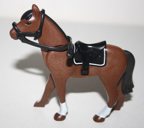 Playmobil 4185 cheval marron - 4185,