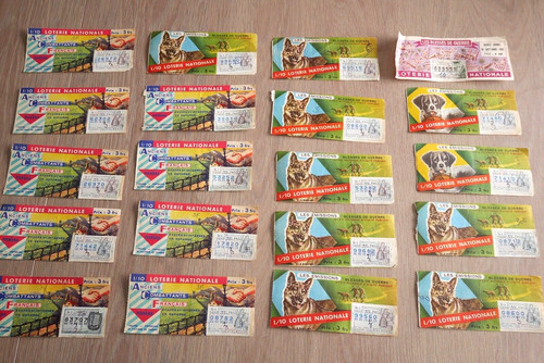 Lot billets de - ,