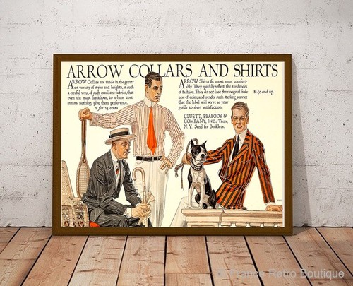 Affiche publicitaire vintage